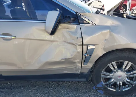 2010 Cadillac Srx Luxury Collection z USA, uszkodzony, nr VIN 3GYFNAEYXAS654735